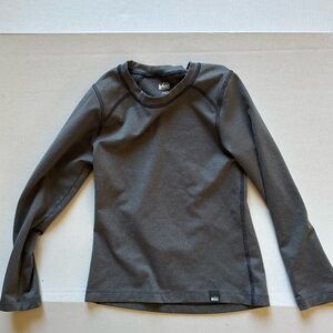REI Kids Charcoal Long Sleeve Tee